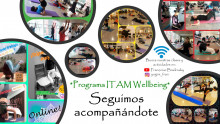 Programa ITAM Wellbeing con clases y actividades en línea. Mindfulness, Fitness & Fine Arts. Quédate en casa.