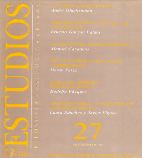 No. 27 Invierno 1991