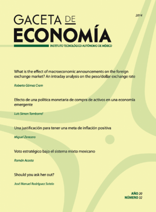 Gaceta de Economía No.32 Año 20
