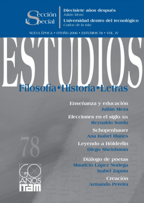 No. 78, Otoño 2006.Celebración de los 60 años del ITAM.