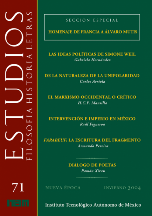 No. 71, Invierno 2004