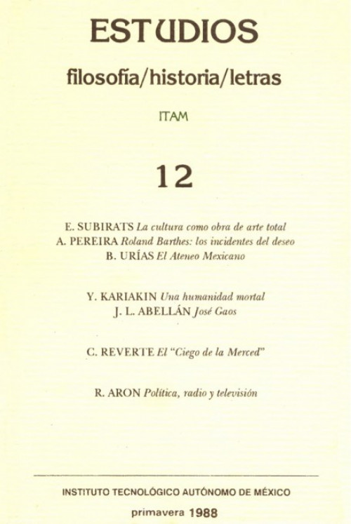 No. 12 Primavera 1988