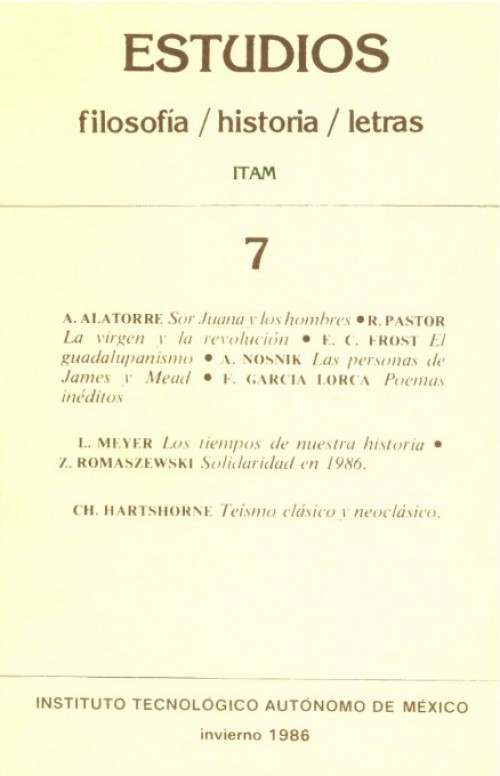 No. 07 Invierno 1986