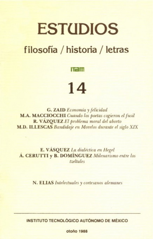 No. 14 Otoño 1988