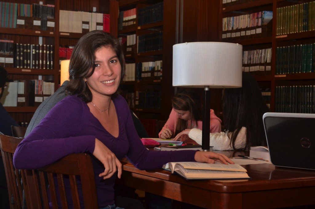Renata (Actuaría), beneficiaria de la Beca Javier Beristain